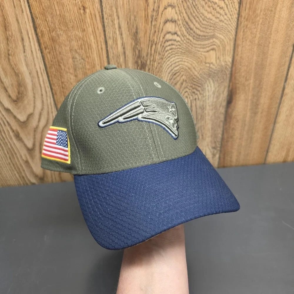 New England Patriots Salute To Service Hat Men M‎ Green NFL Football New Era